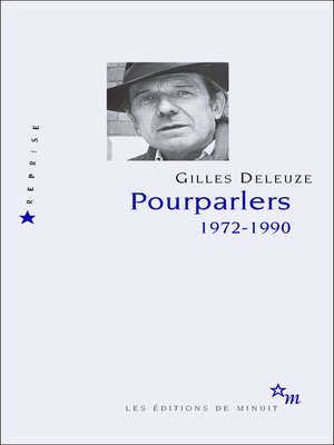 cover image of Pourparlers. 1972-1990